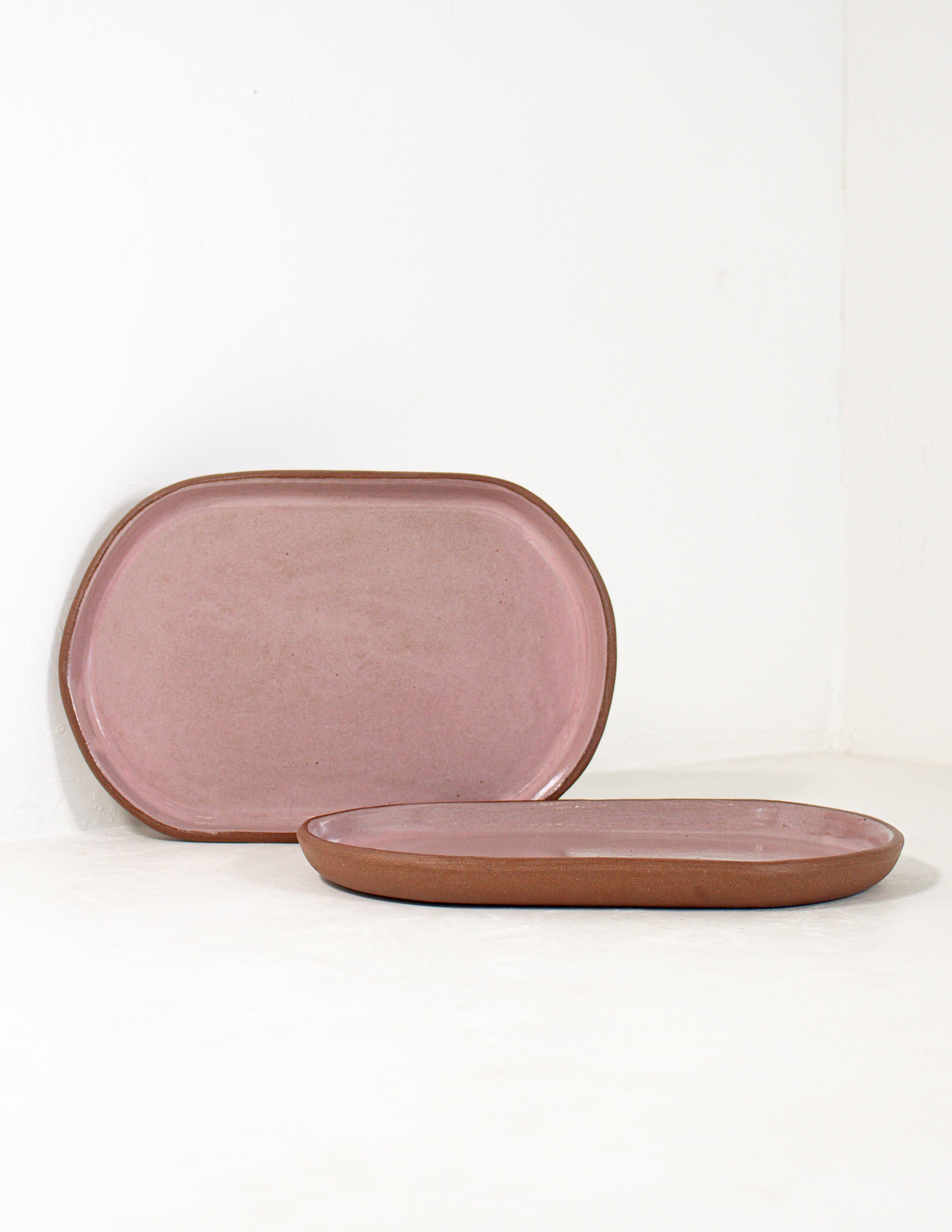 Small Oval Platter Black Oak Art