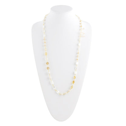 Precious White Pearl and Crystal Necklace Barse Jewelry