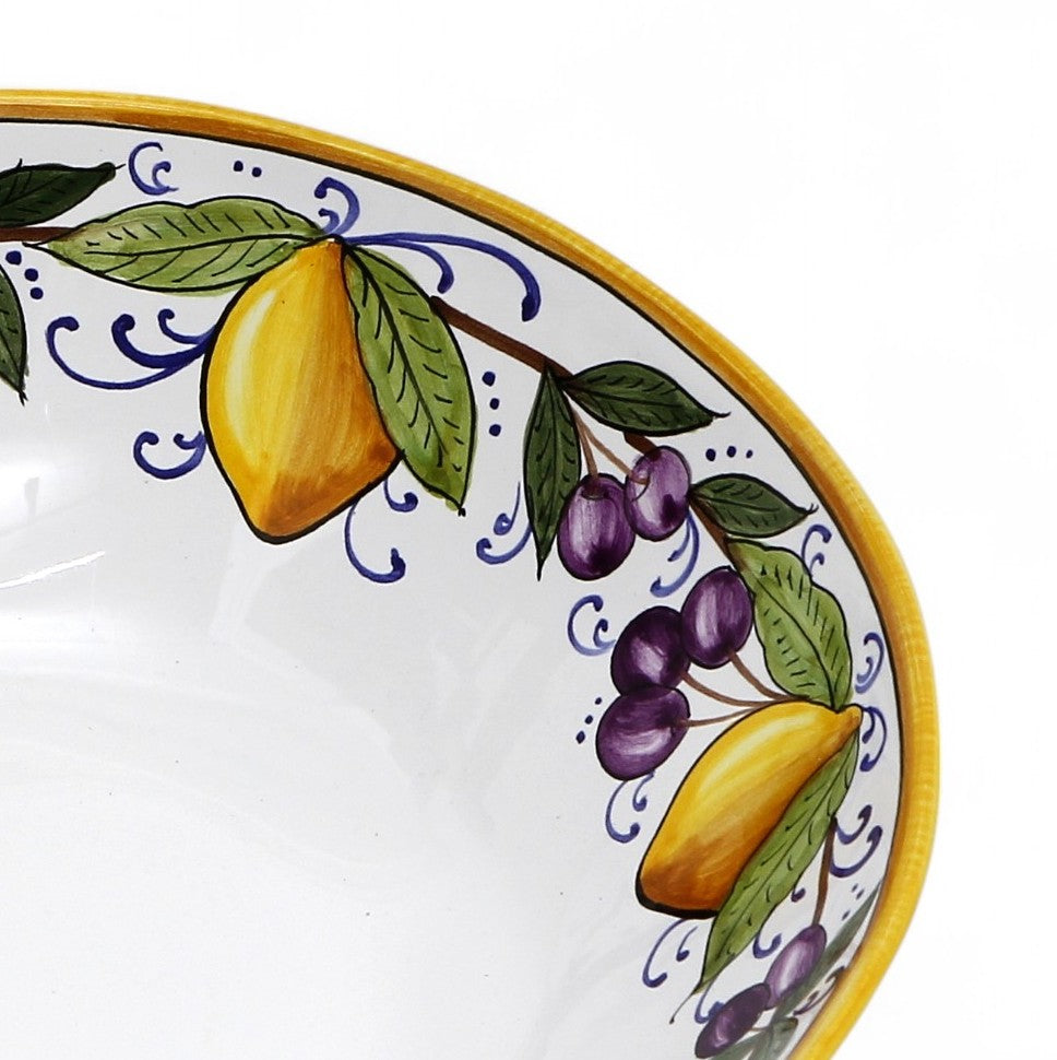 LIMONI POSITANO: Serving Pasta Bowl - Coastous