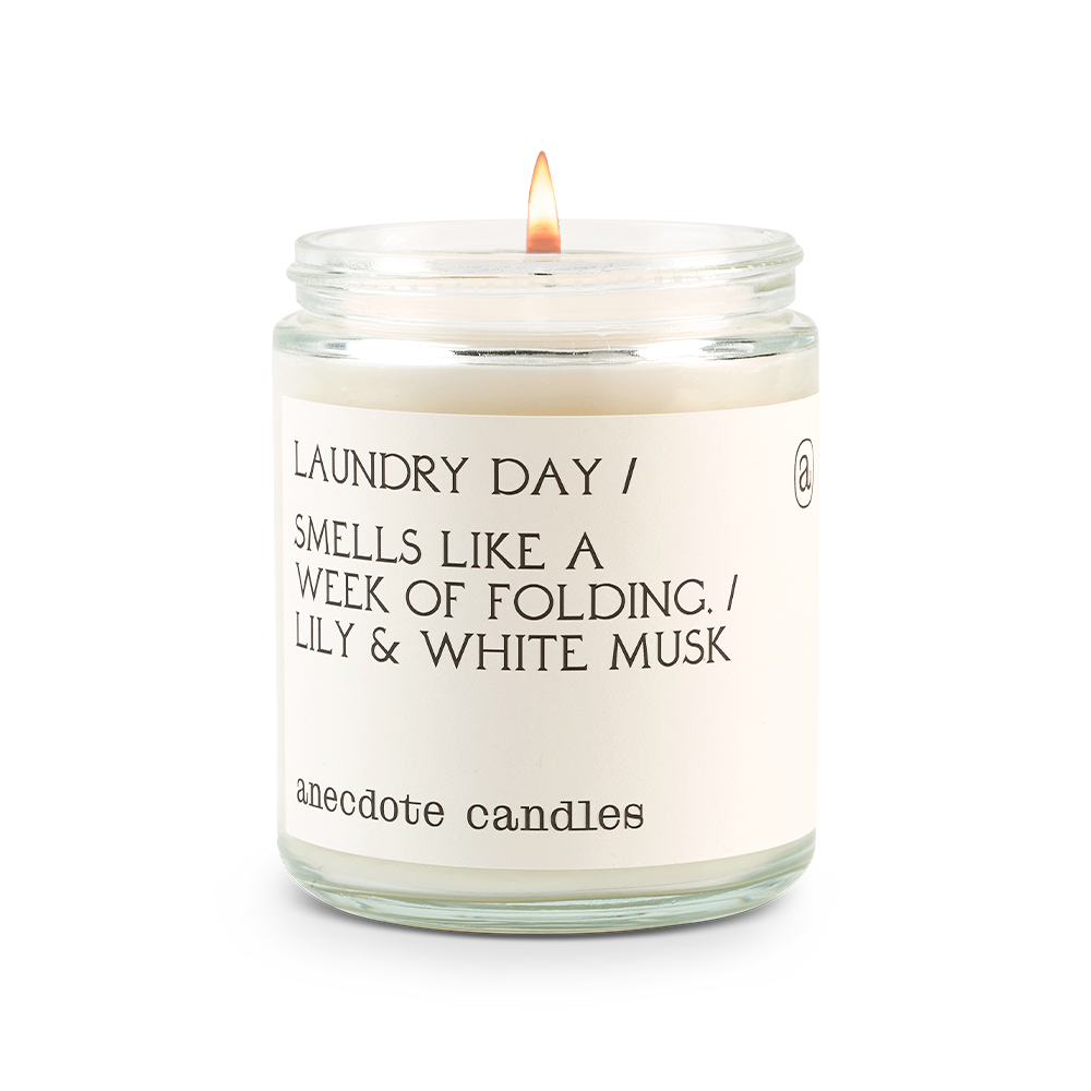 Laundry Day Anecdote Candles