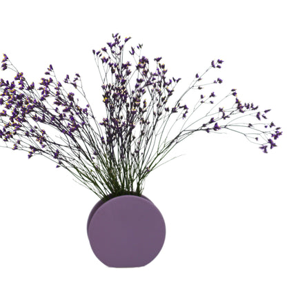 Lavender Macaroon Ceramic Vase - Pair Ro'Table