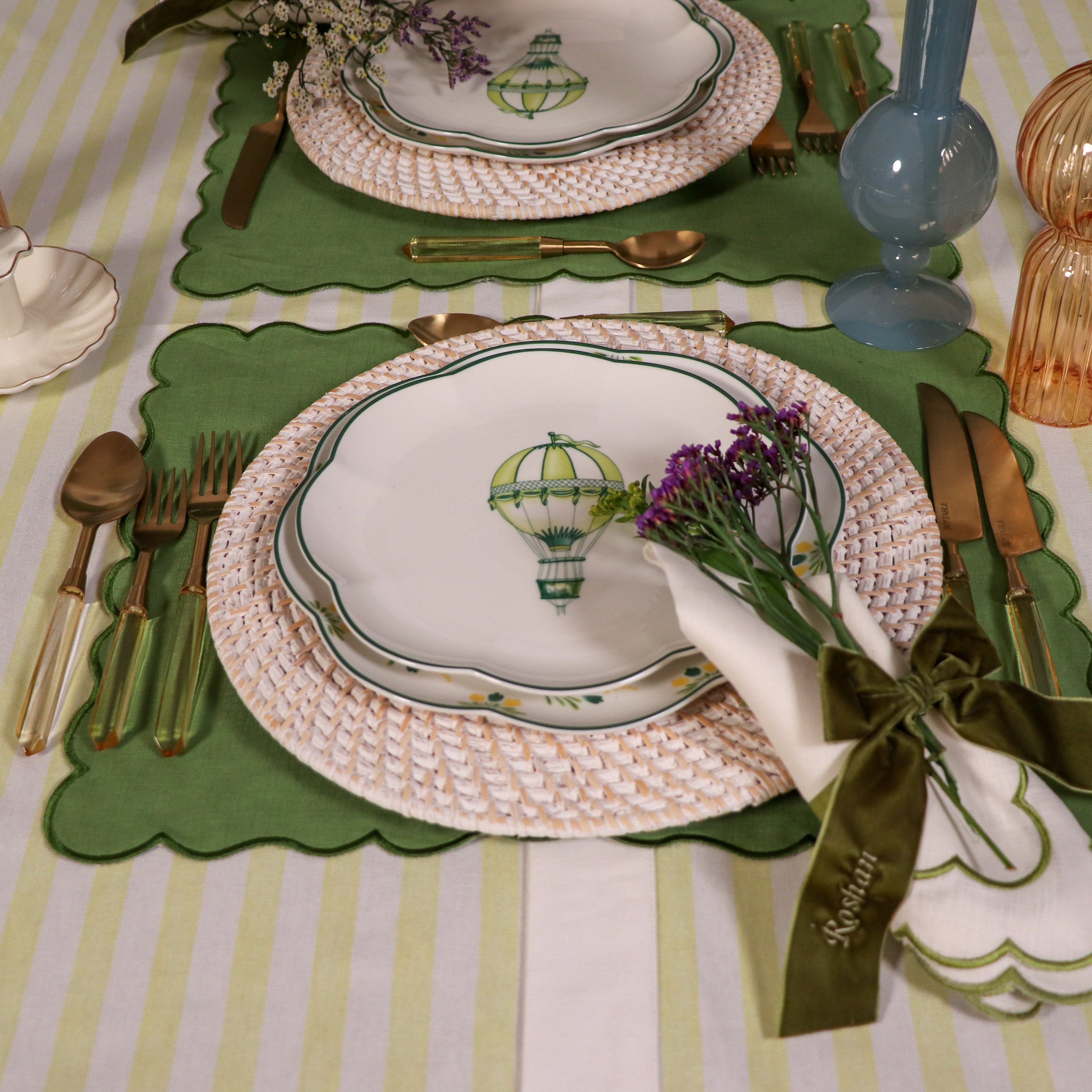 24pc Set Buttercream Yellow Cutlery - 6 Piece - Set of 4 Ro'Table