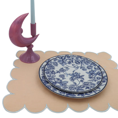 Lilac Crescent Moon Candle Holder - Case of 12 Candle Holders Ro'Table