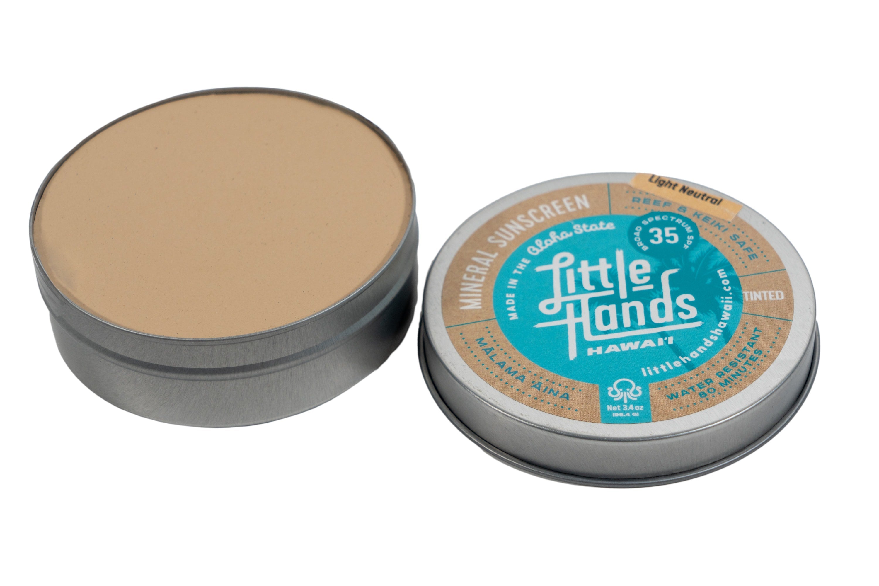 Body & Face Mineral Sunscreen Little Hands Hawaii