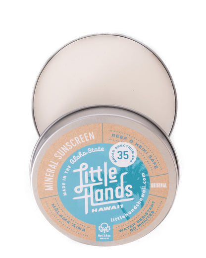 Body & Face Mineral Sunscreen Little Hands Hawaii
