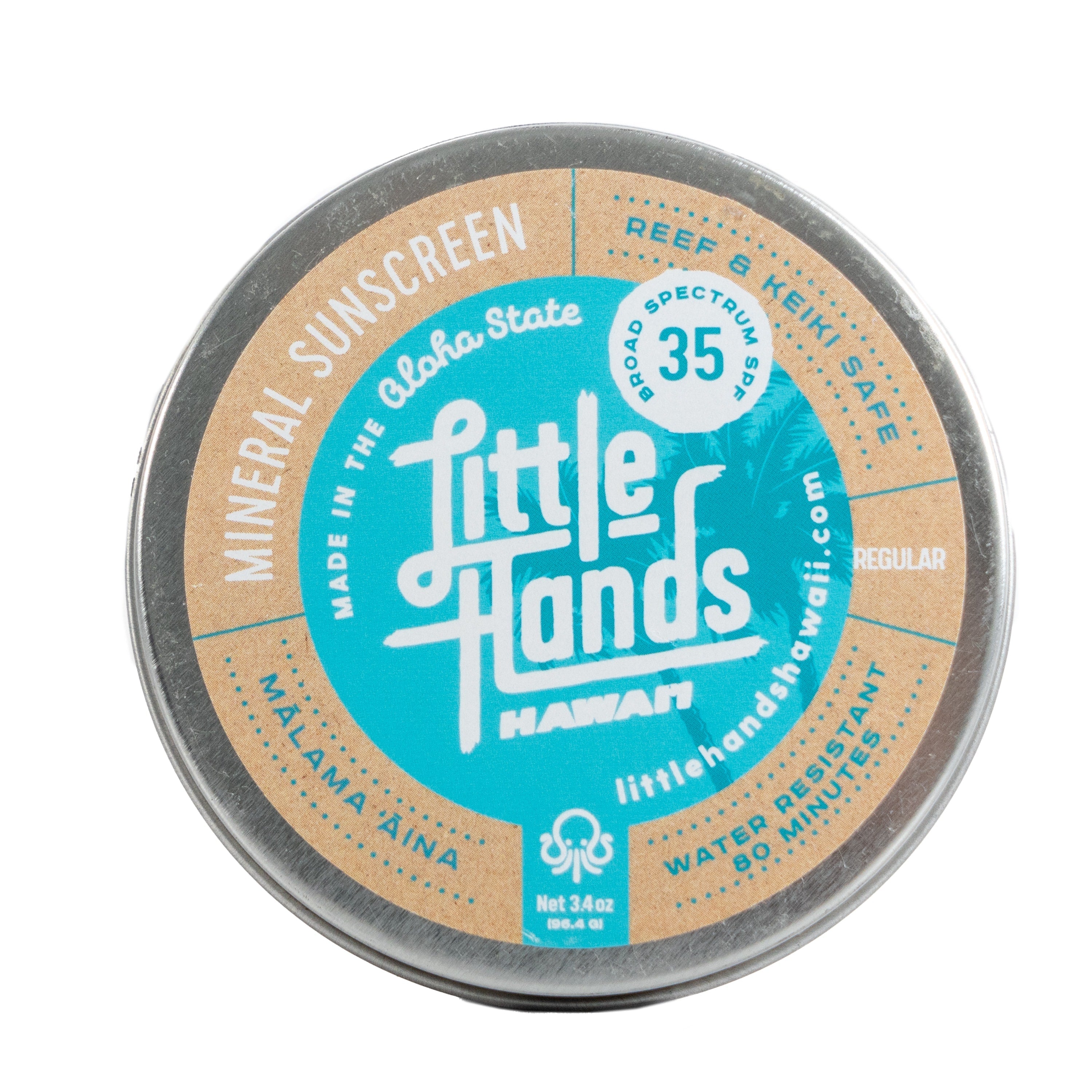 Body & Face Mineral Sunscreen Little Hands Hawaii