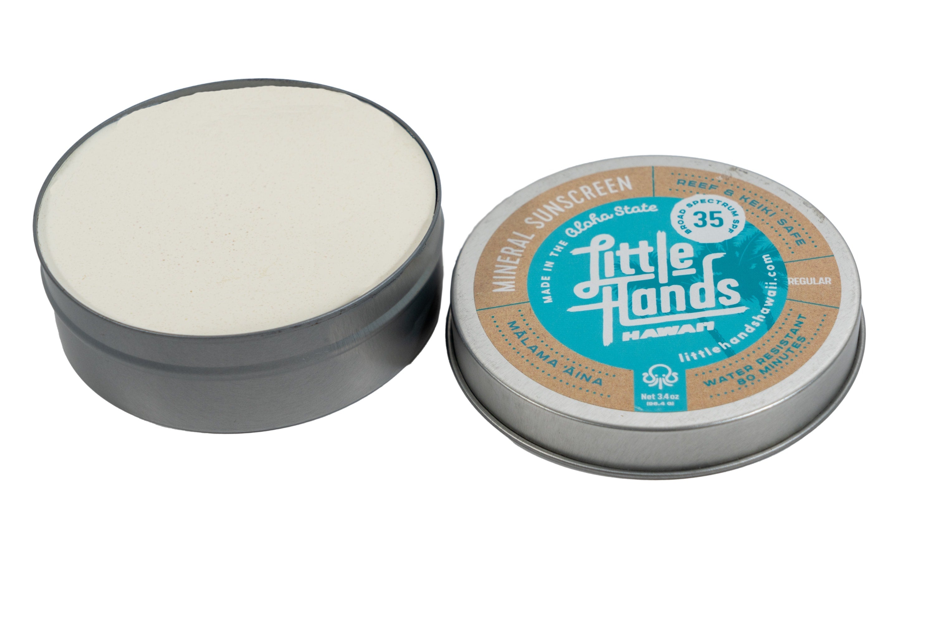 Body & Face Mineral Sunscreen Little Hands Hawaii