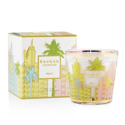 Baobab Collection - Candle My First Baobab Miami - Cedar-Musk-Cypres - MAX08 - Coastous