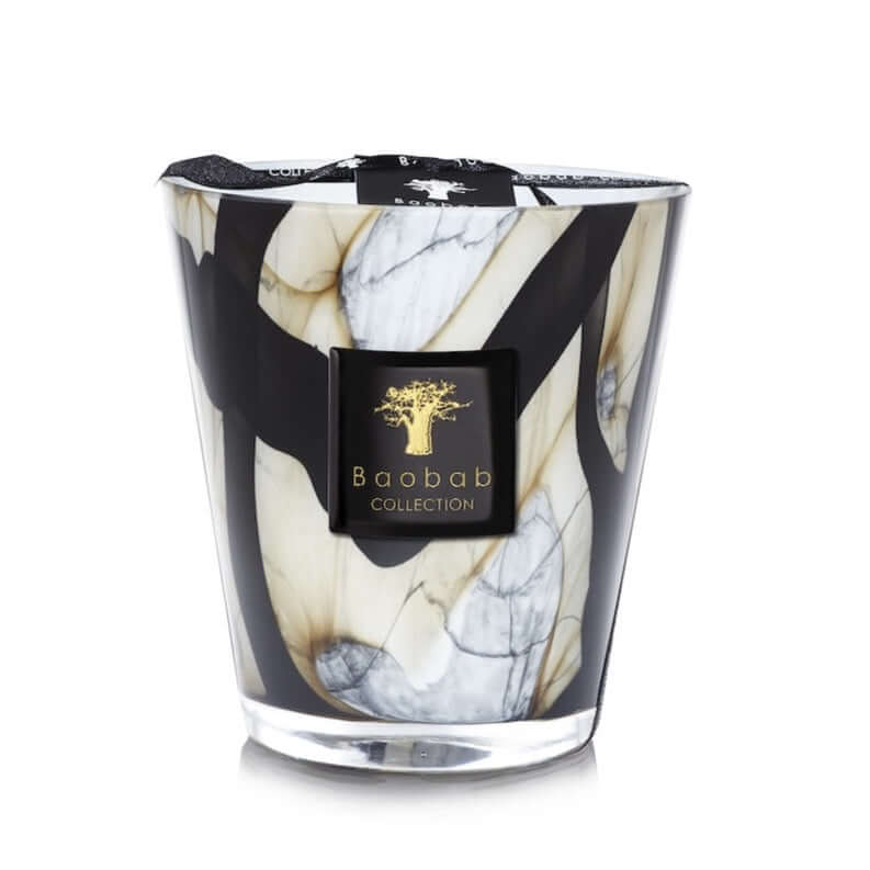 Baobab Collection - Candle Stones Marble - Leather - Tuberose - Berries - MAX16 - Coastous