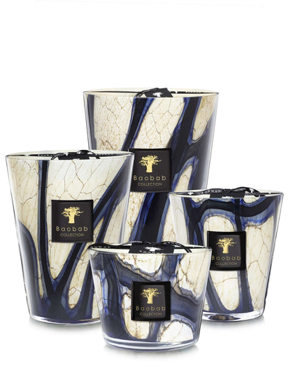 Baobab Collection - Candle Stones Lazuli - Cardamom-Sea Salt-Musk - MAX16 - Coastous