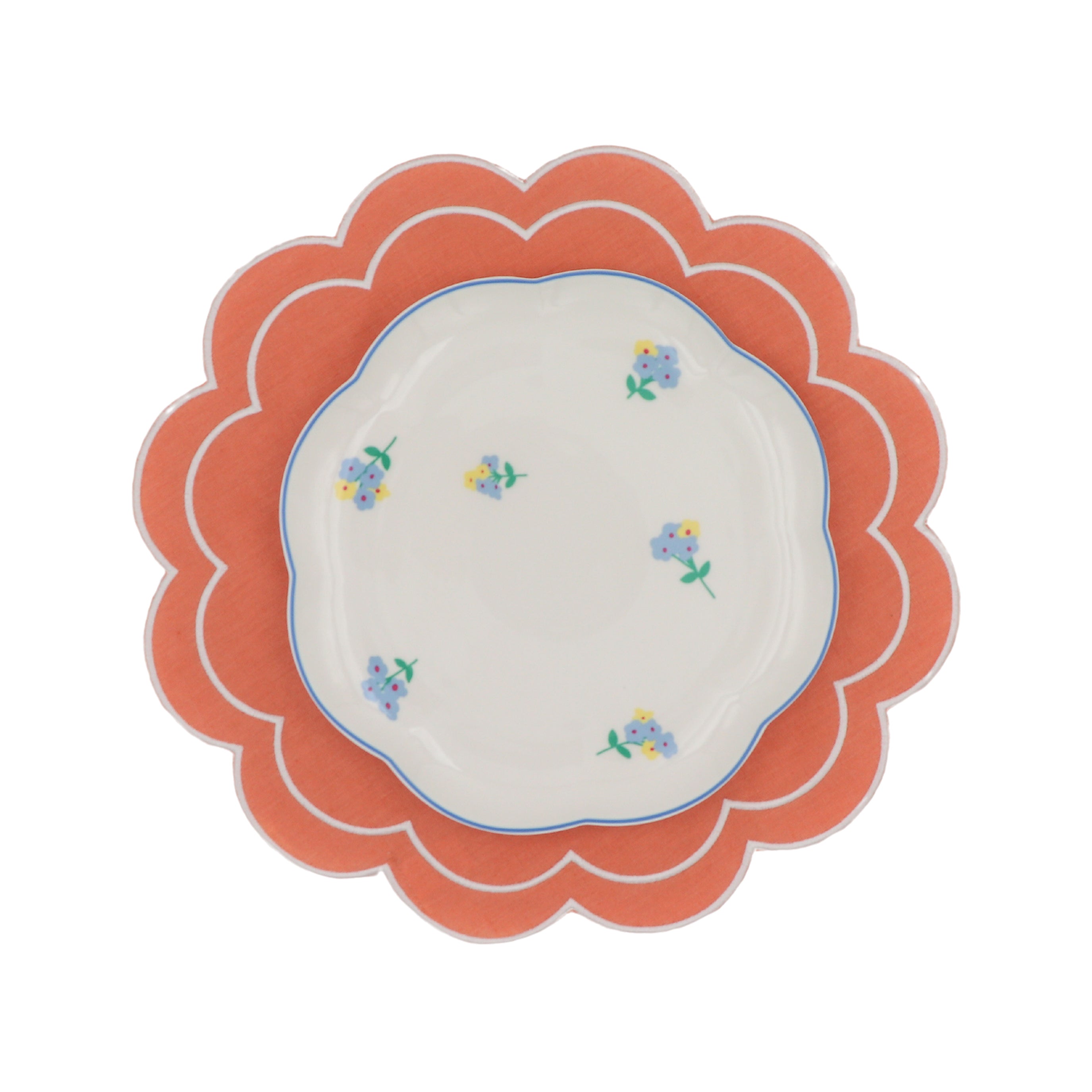 Meadow Flora Dinner Plate - Case of 12 Plates (+3 Bonus Plates) Ro'Table