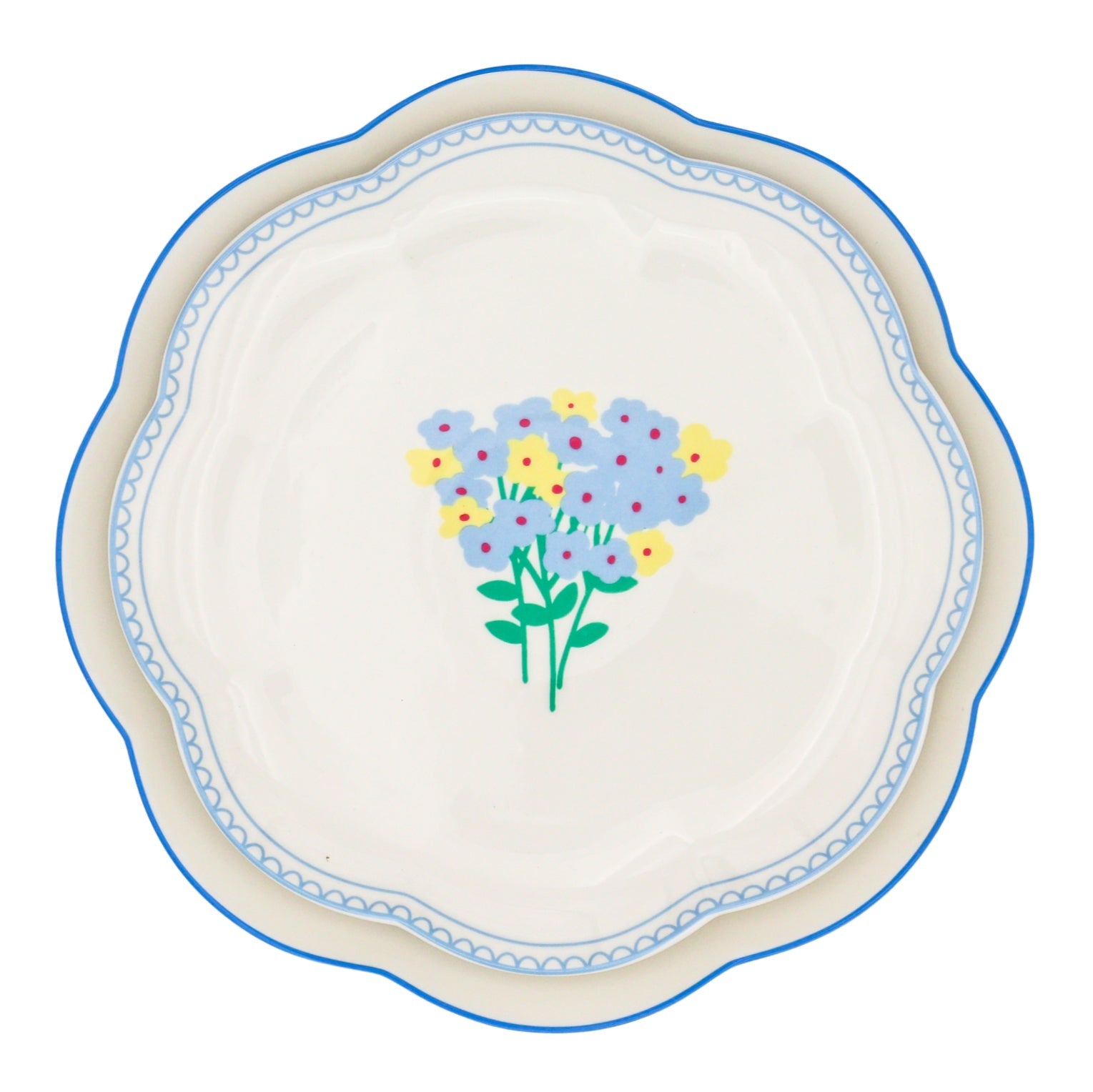 Meadow Flora Starter Plate - Set of 4 (+1 Bonus Plate) Ro'Table