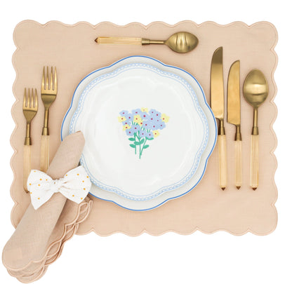 Meadow Flora Starter Plate - Set of 4 (+1 Bonus Plate) Ro'Table