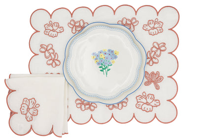 Meadow Flora Starter Plate - Set of 4 (+1 Bonus Plate) Ro'Table