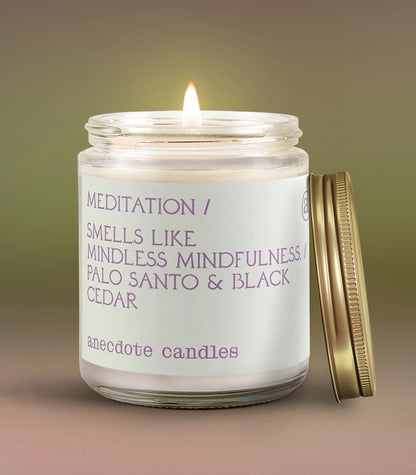 Meditation Anecdote Candles