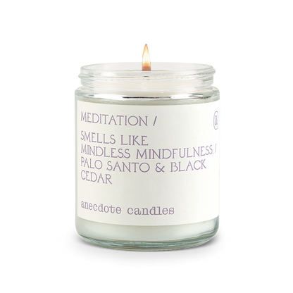 Meditation Anecdote Candles
