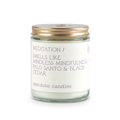 Meditation Anecdote Candles