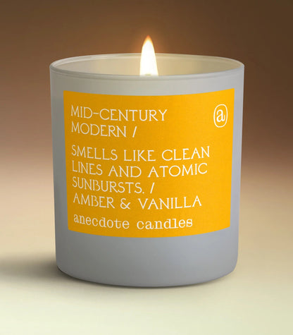 Mid-century Modern Anecdote Candles