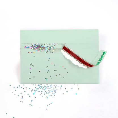 Glitter Trap Mint Envelope (1-Pack) Joker Greeting