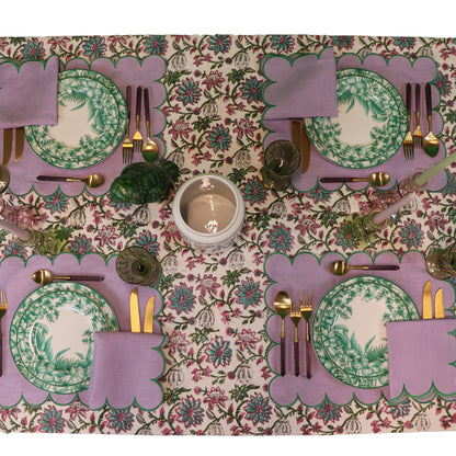 Monsoon Verdant Dinner Plate - Set of 4 (+1 Bonus Plate) Ro'Table