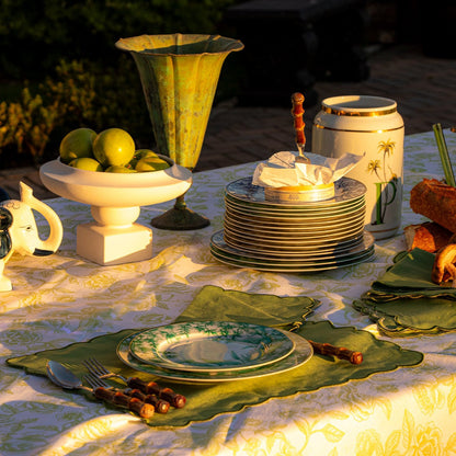 Monsoon Verdant Starter Plate - Set of 4 (+1 Bonus Plate) Ro'Table