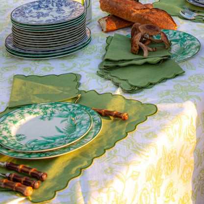 Monsoon Verdant Starter Plate - Set of 4 (+1 Bonus Plate) Ro'Table