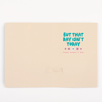 Endless Mom Mother's Card with glitter Joker Greeting