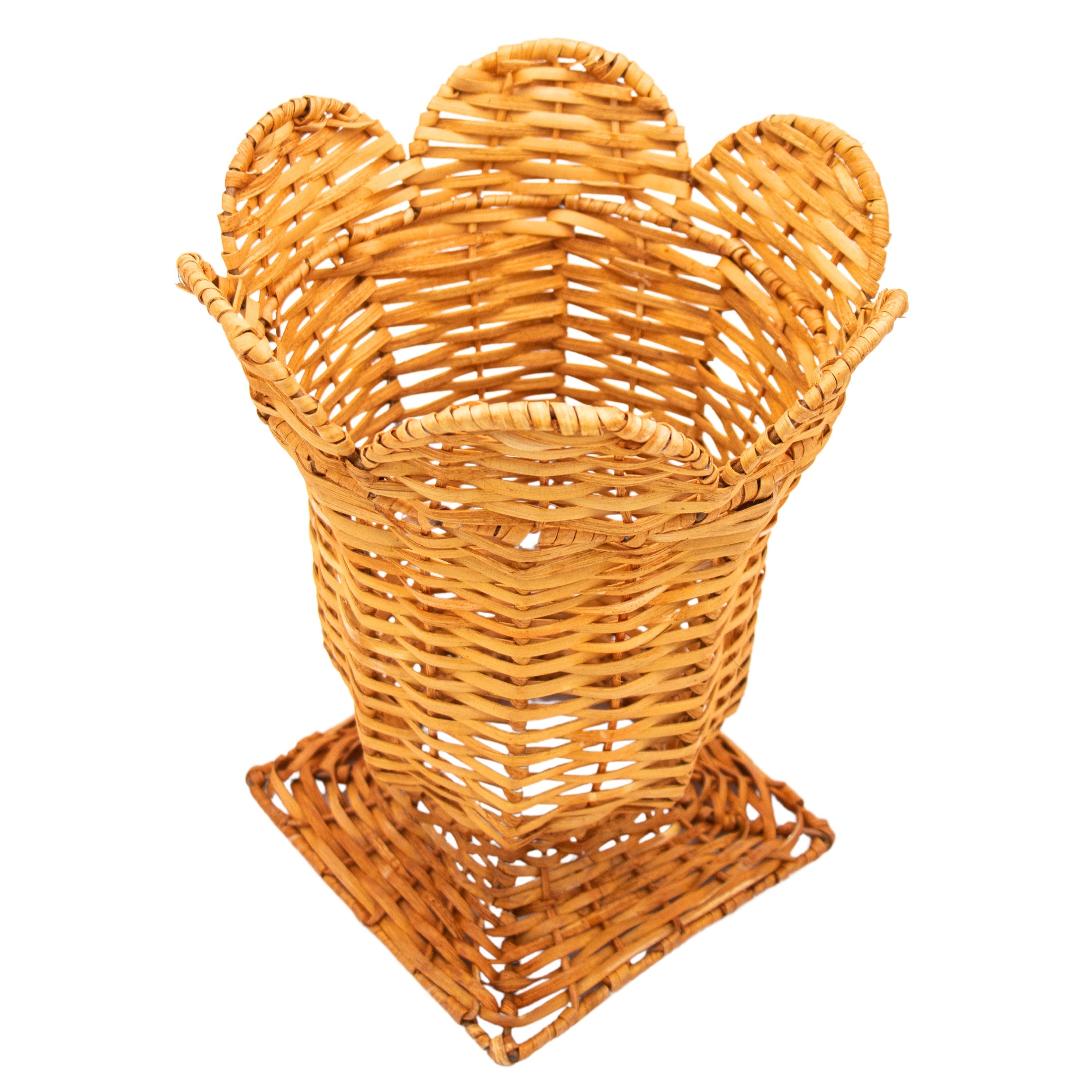 Natural Rattan Urn Vase Ro'Table