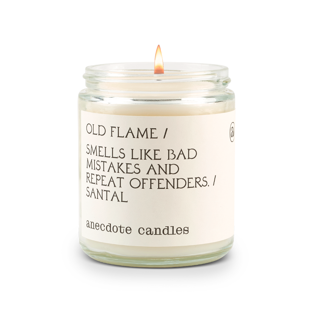 Old Flame Anecdote Candles