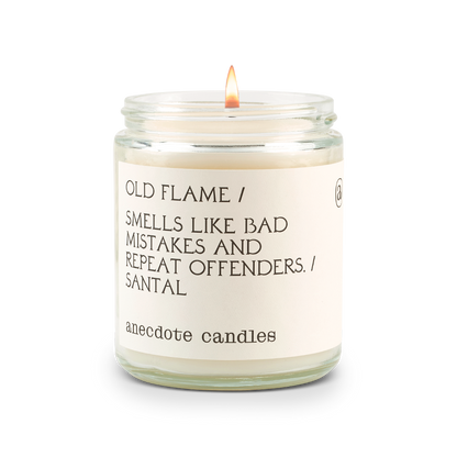 Old Flame Anecdote Candles