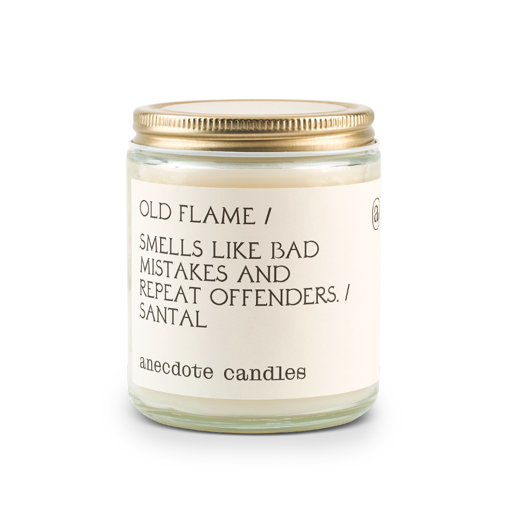 Old Flame Anecdote Candles