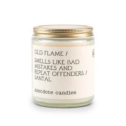 Old Flame Anecdote Candles