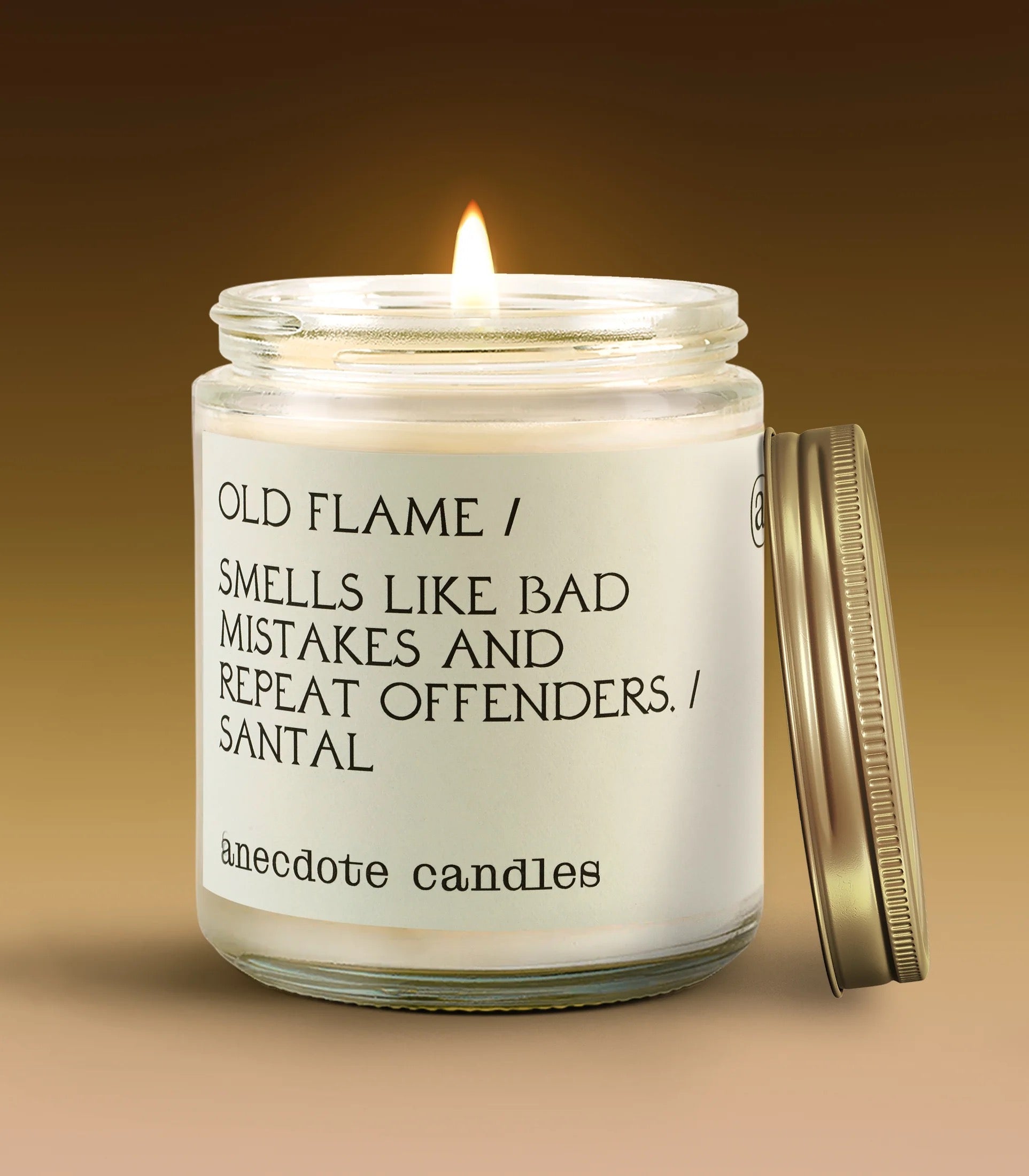 Old Flame Anecdote Candles