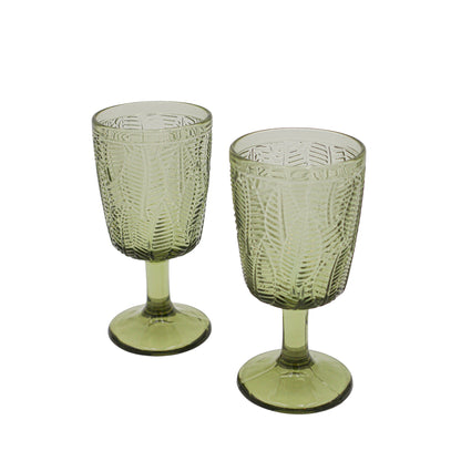 Olive Leaf Goblet - Set of 4 Ro'Table