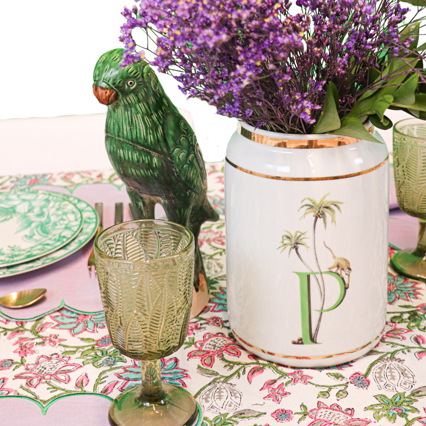 Olive Leaf Goblet - Set of 4 Ro'Table