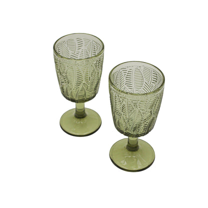 Olive Leaf Goblet - Set of 4 Ro'Table