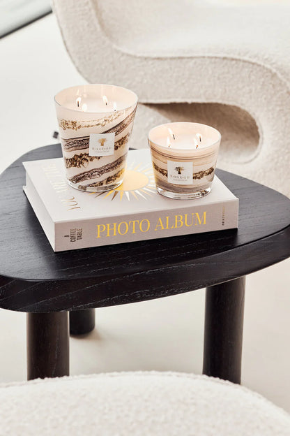 Baobab Collection - Candle Sand Siloli - Cedarwood - Tonka Bean - Green Lemon - Coastous