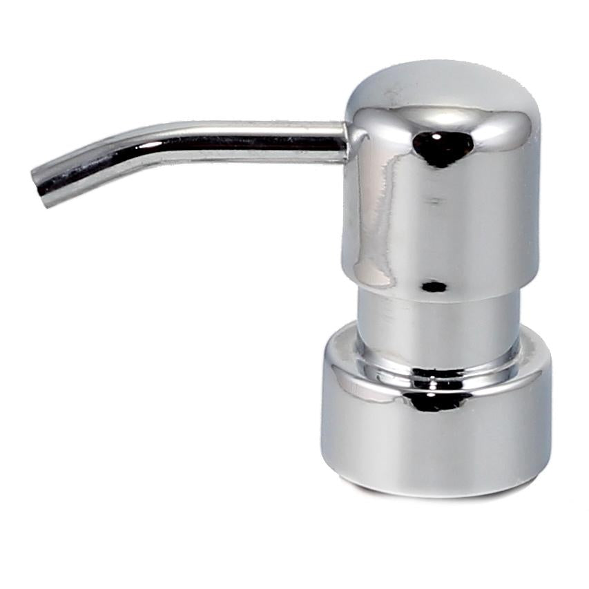 RICCO DERUTA DELUXE: Liquid Soap/Lotion Dispenser with Chrome Pump (Medium 20 OZ)