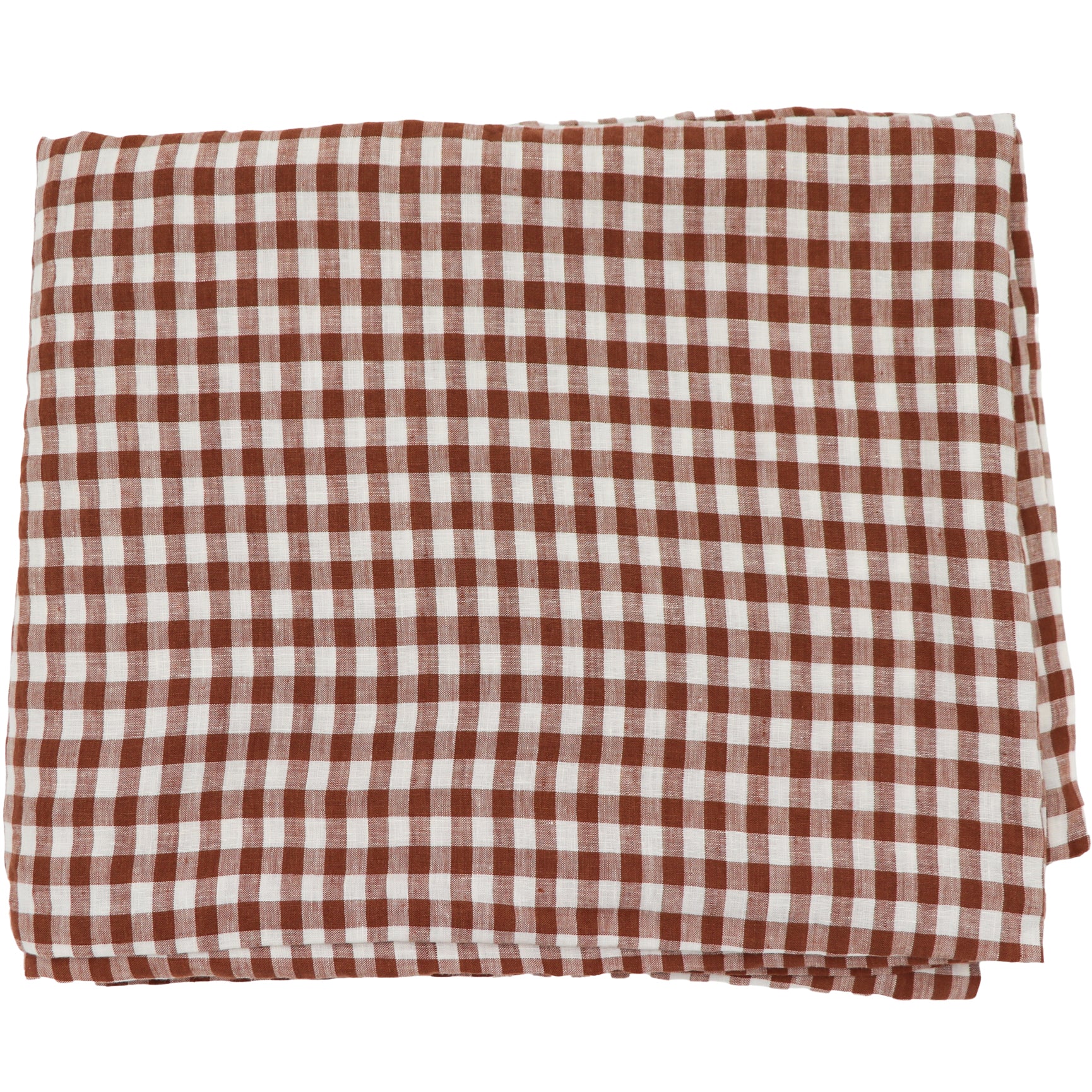 Pecan Plaid Tablecloth Ro'Table