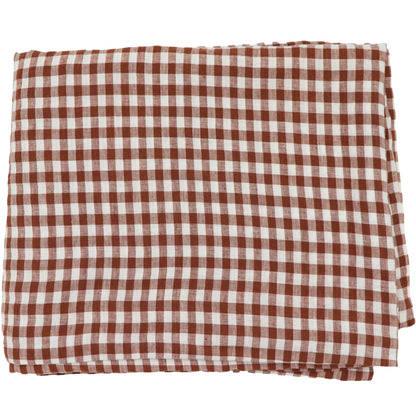 Pecan Plaid Tablecloth Ro'Table