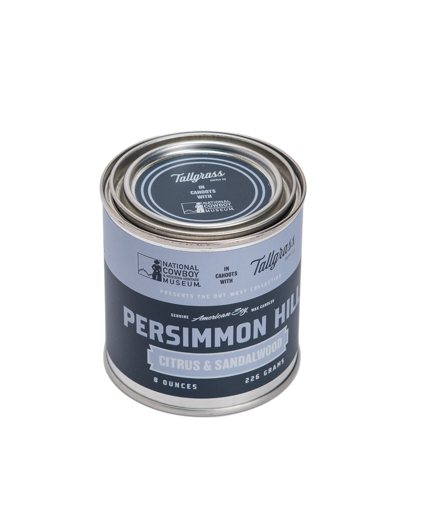 Persimmon Hill: Citrus + Sandalwood Soy Wax Candle Tallgrass Supply