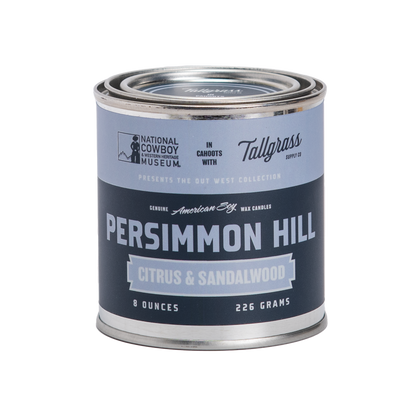 Persimmon Hill: Citrus + Sandalwood Soy Wax Candle Tallgrass Supply