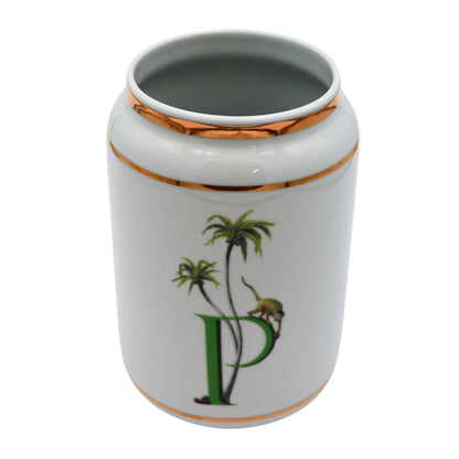 P for Primate Vase Ro'Table