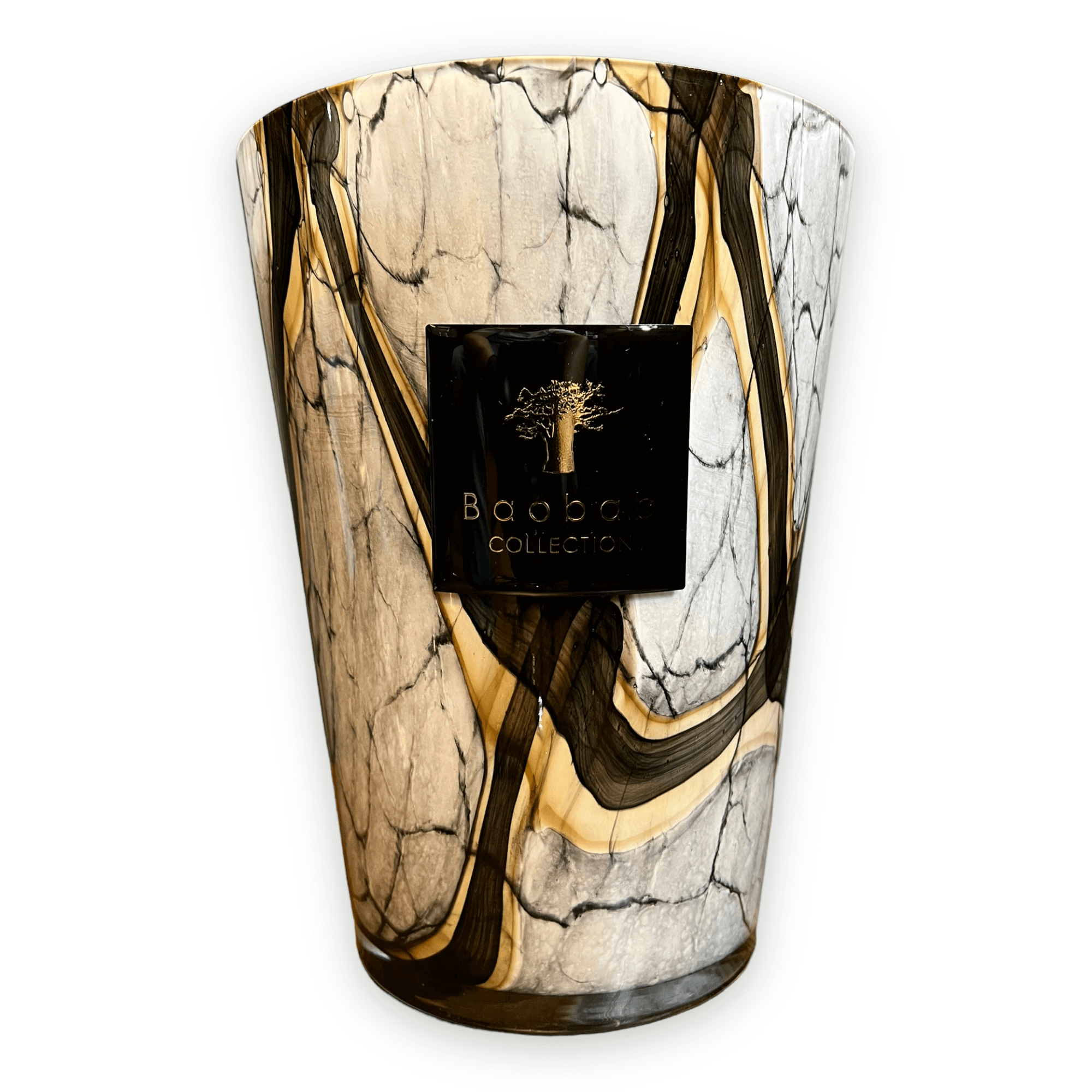 Baobab Collection - Candle Stones Marble - Leather-Tuberose-Berries - MAX24 - Coastous