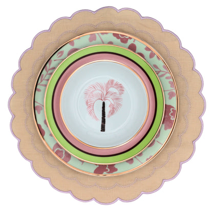 Pistachio & Lychee Palm Soup Bowl - Set of 4 (+1 Bonus Bowl) Ro'Table