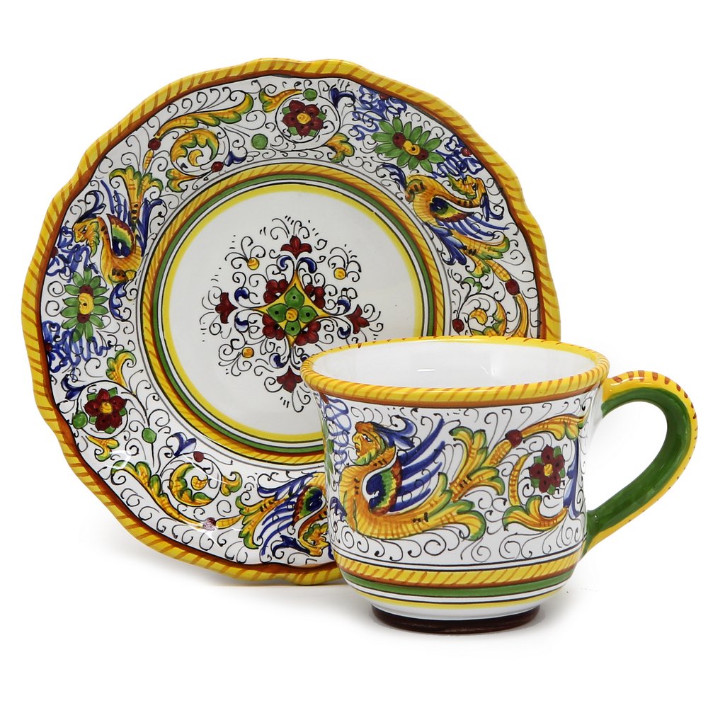 RAFFAELLESCO: Cup and Saucer