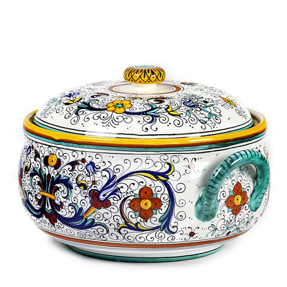RICCO DERUTA DELUXE: Round Soup Tureen with Metal Ladle