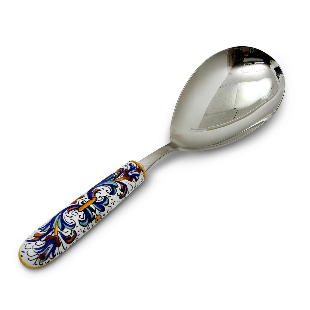 RICCO DERUTA DELUXE: Serving 'Risotto' Spoon Ladle with 18/10 stainless steel cutlery.