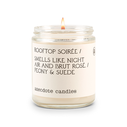 Rooftop Soirée Anecdote Candles