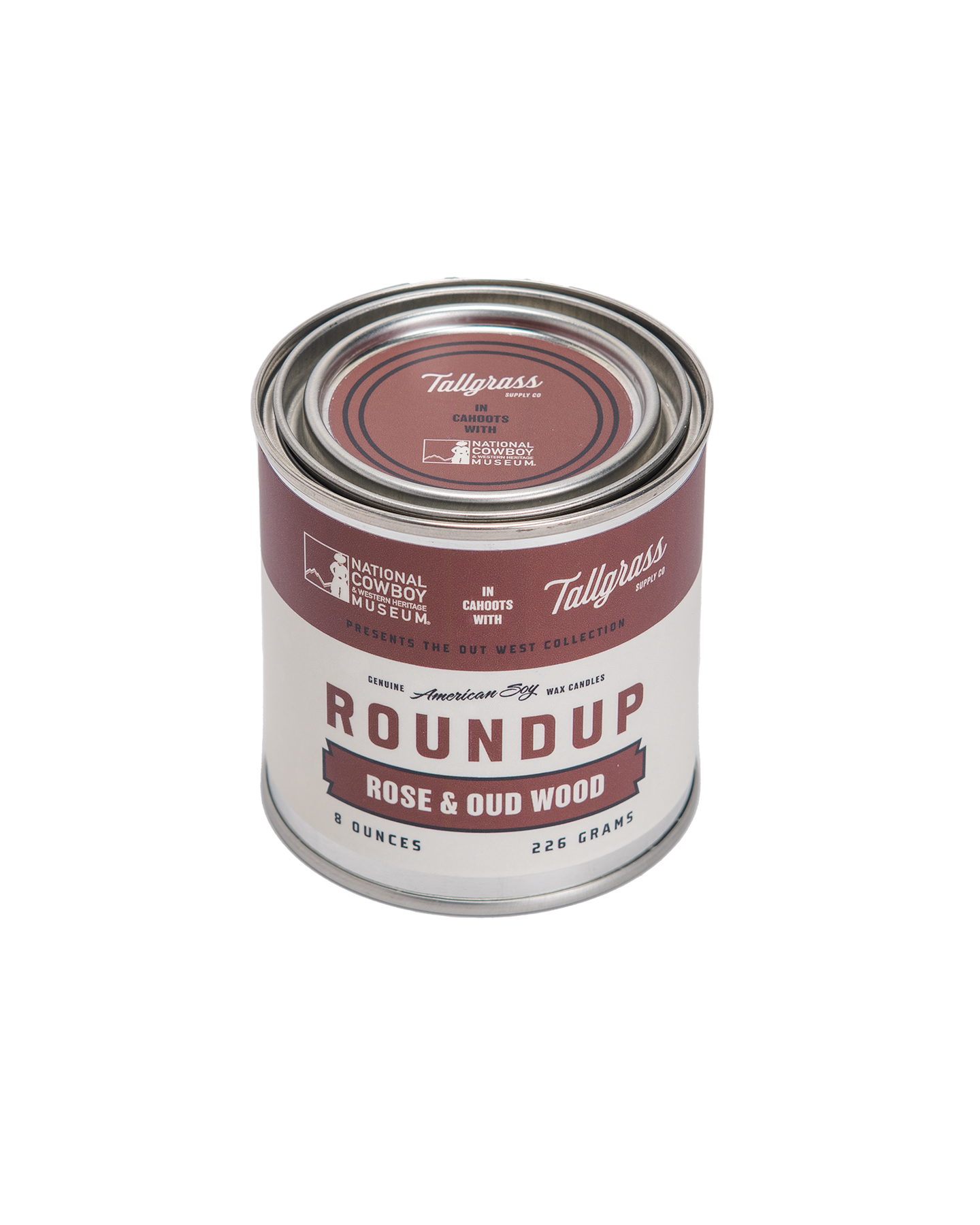 Roundup: Rose + Oud Wood Soy Wax Candle Tallgrass Supply